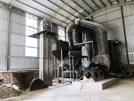 菲律賓HGM100-時產5噸石灰石磨粉線案例