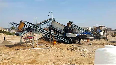 北京通州建筑垃圾移動(dòng)制沙現(xiàn)場視頻