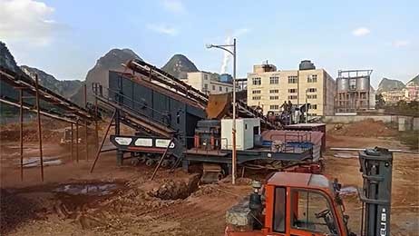 廣西百色建筑垃圾處理廠現(xiàn)場(chǎng)視頻