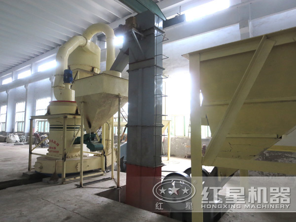 雷蒙磨作業(yè)現(xiàn)場