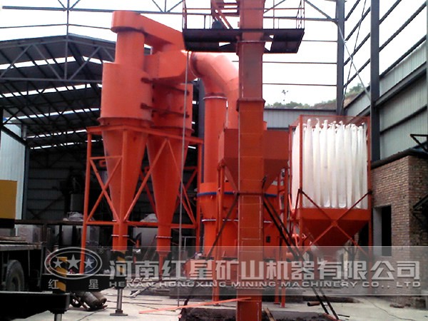 熔渣磨粉現(xiàn)場(chǎng)