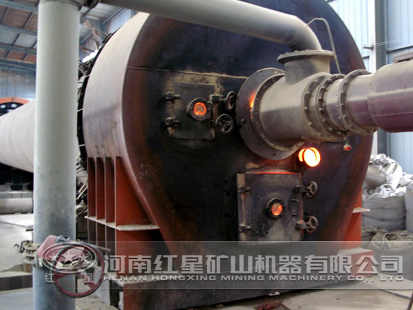 碳素回轉(zhuǎn)窯生產(chǎn)圖