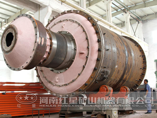 鋼渣球磨機(jī)半成品圖