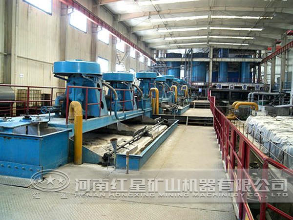 選礦生產(chǎn)現(xiàn)場