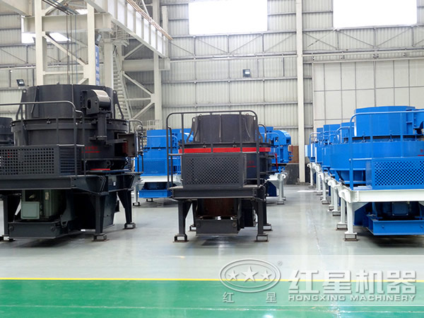 新型制砂機(jī)車(chē)間