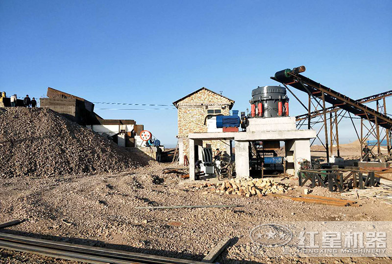 顎式破碎機(jī)+短頭型圓錐破用于石子細(xì)碎