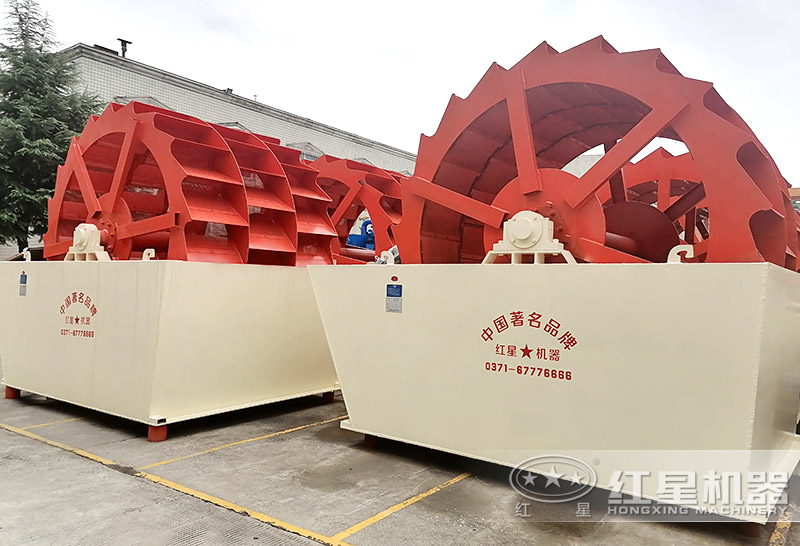 水洗砂生產(chǎn)線主要設備-輪斗洗砂機
