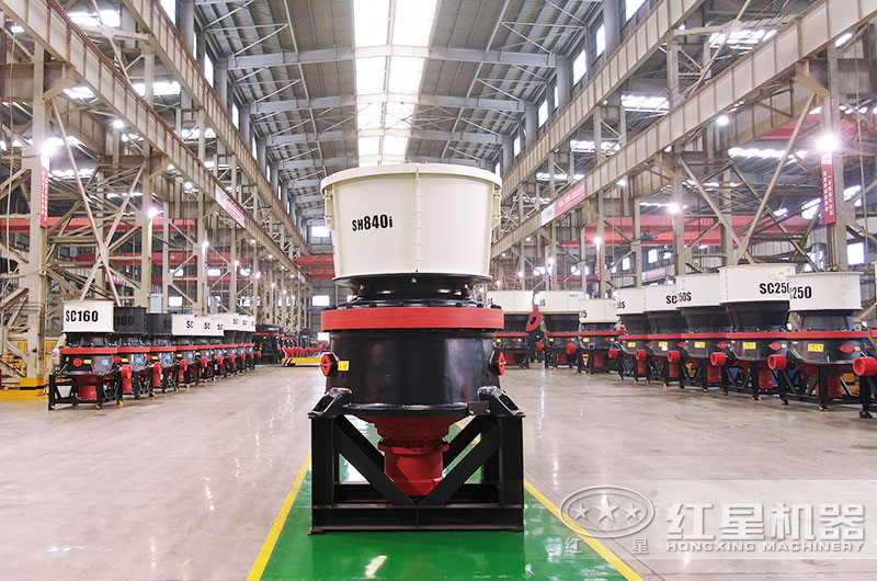 單缸液壓圓錐破碎機圖片