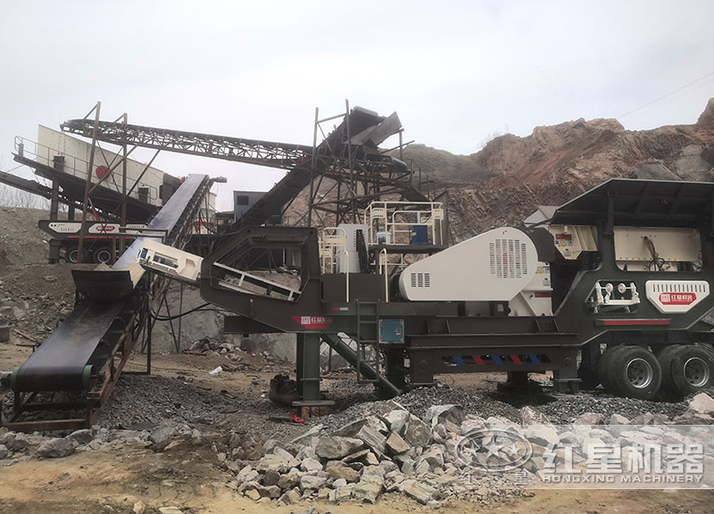 石英砂制砂設(shè)備用什么？聽說這臺(tái)車載打砂機(jī)很不錯(cuò)！