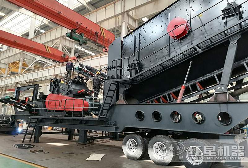 可移動破碎機型號配置多樣