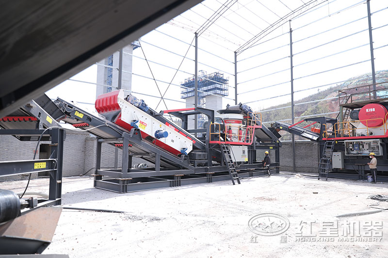 移動(dòng)鄂破+移動(dòng)圓錐破