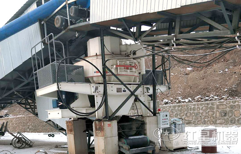 現(xiàn)場實拍之VSI制砂機(jī)，性價比高，整形功能好