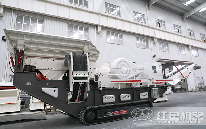 這套移動(dòng)制石子機(jī)械設(shè)備價(jià)格優(yōu)惠，紅星直銷