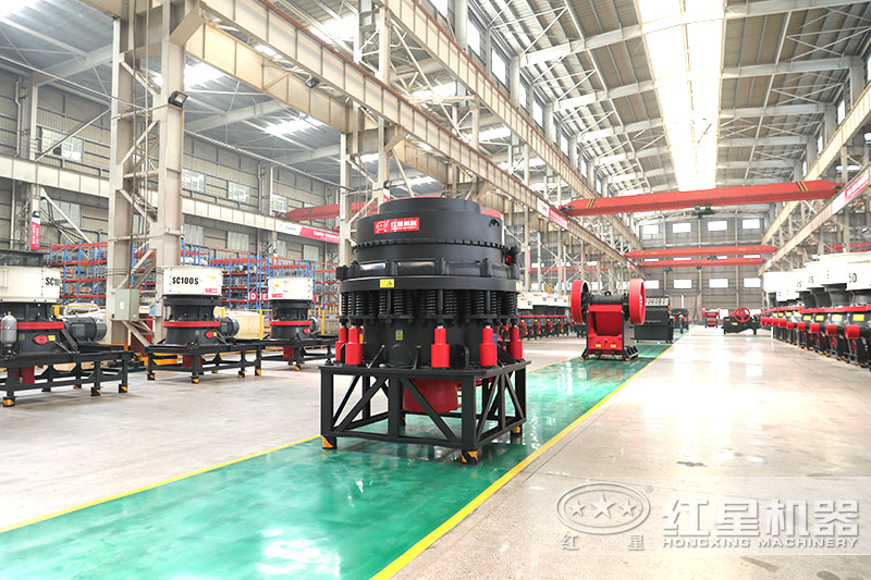 圓錐破對硬石頭細(xì)碎加工