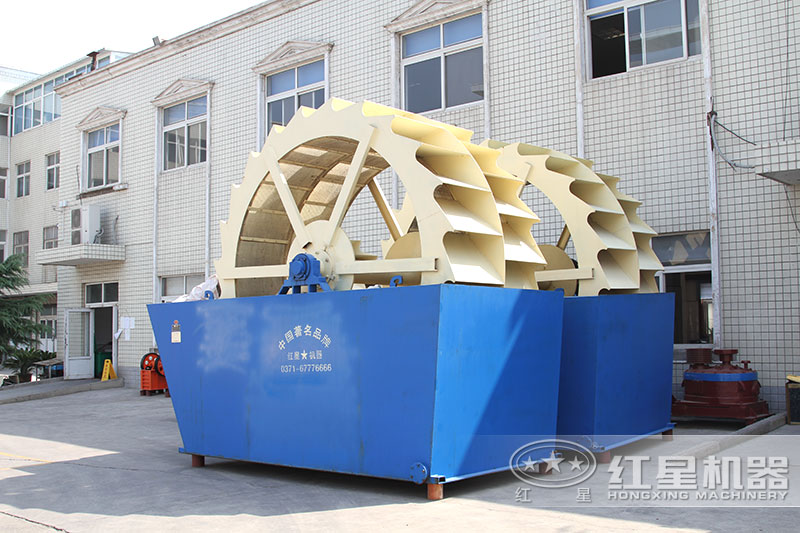 洗沙場(chǎng)，一臺(tái)洗砂機(jī)一天能洗多少噸？含洗砂視頻大全