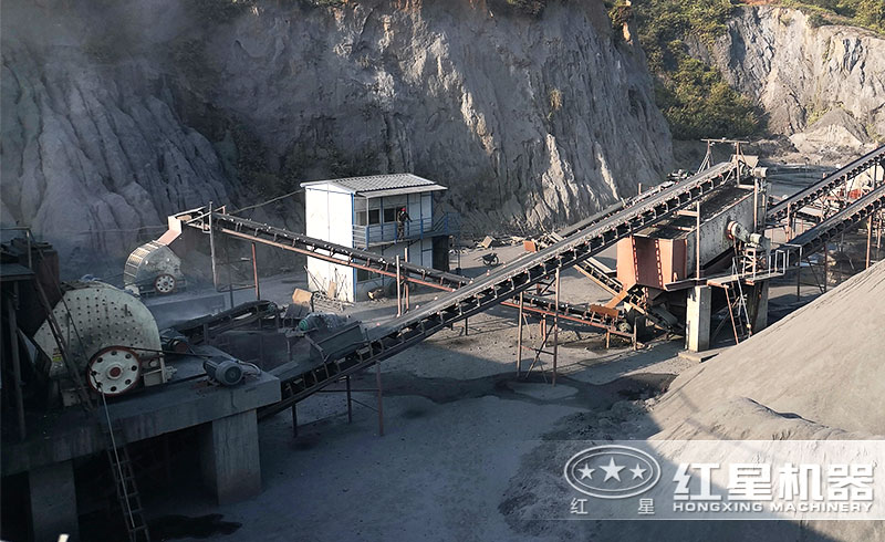 錘式破碎機單臺可配置一條線