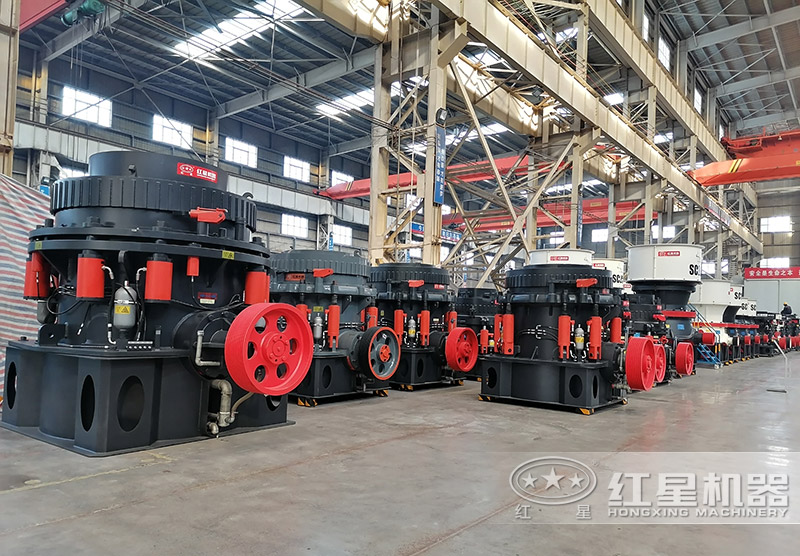 紅星機器-液壓巖石破碎機車間現(xiàn)貨