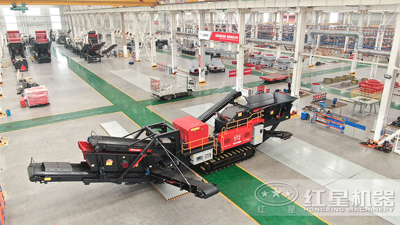 移動破碎機型號及參數(shù)，一小時能產(chǎn)多少噸石子？