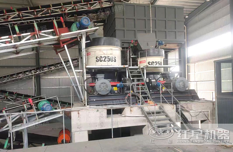 石英砂圓錐破用于中細碎，參考報價30萬起