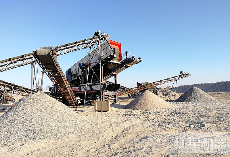 移動制砂機作業(yè)靈活