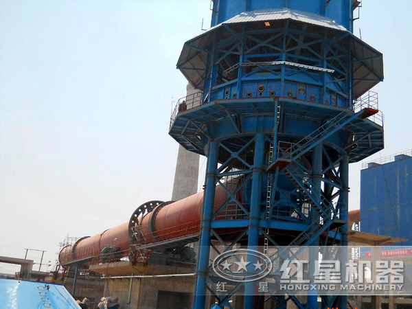 回轉窯實拍現(xiàn)場