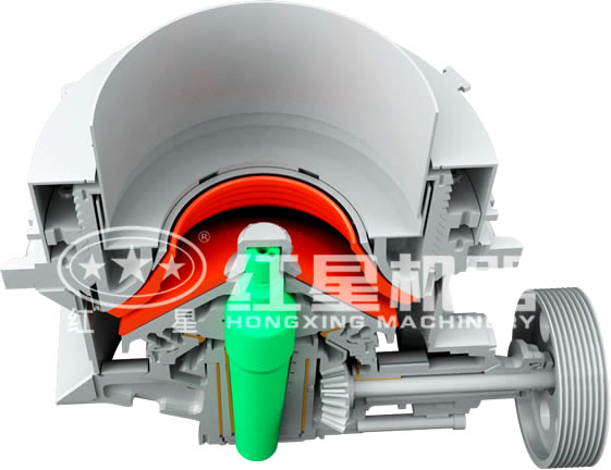玄武巖圓錐破碎機(jī)工作原理