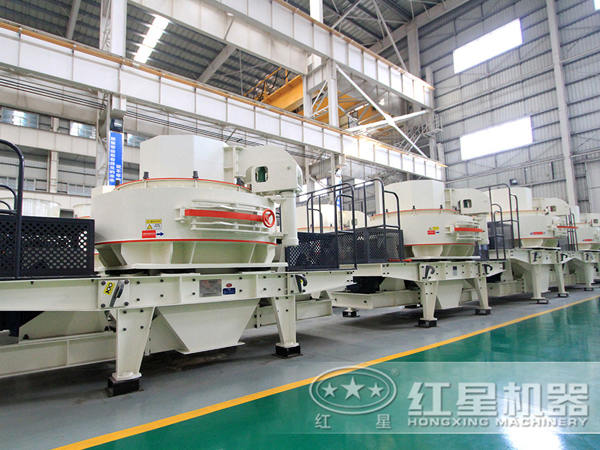 紅星石英巖制砂機(jī)廠區(qū)圖