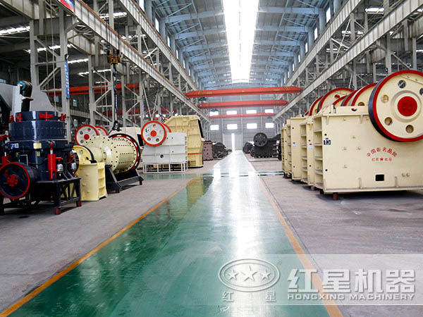 霞石破碎機廠家車間圖