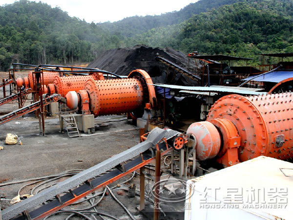 選礦作業(yè)現場