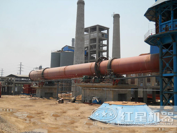 回轉(zhuǎn)窯現(xiàn)場圖