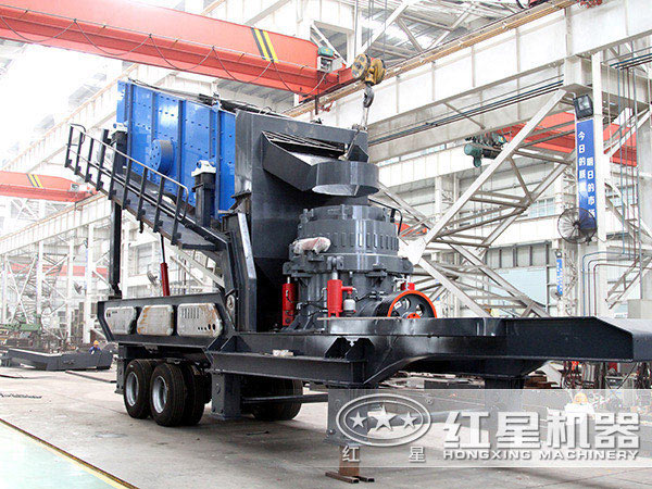 小型車(chē)載移動(dòng)破碎站圖