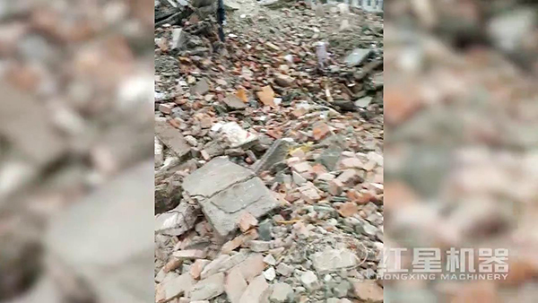 建筑垃圾現(xiàn)場實(shí)拍