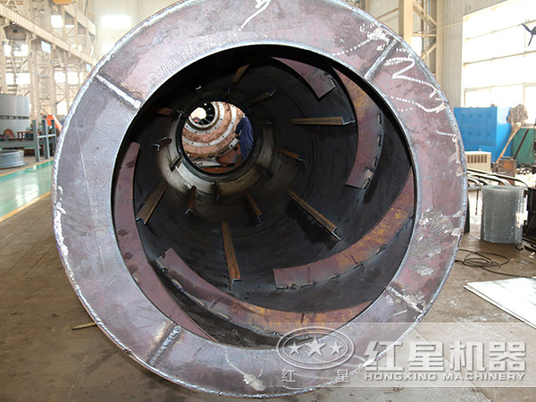 活性炭烘干機內(nèi)部結(jié)構(gòu)圖