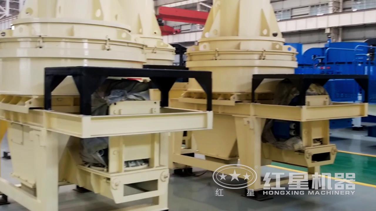 高清制砂機(jī)車間圖