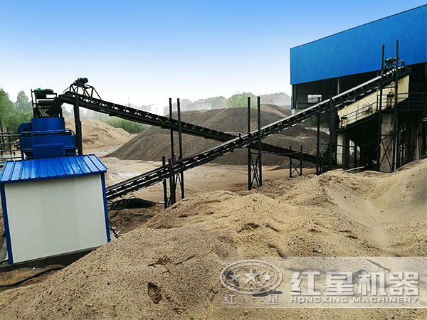 制砂機安裝現(xiàn)場