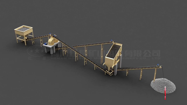 細(xì)碎機(jī)制砂流程圖