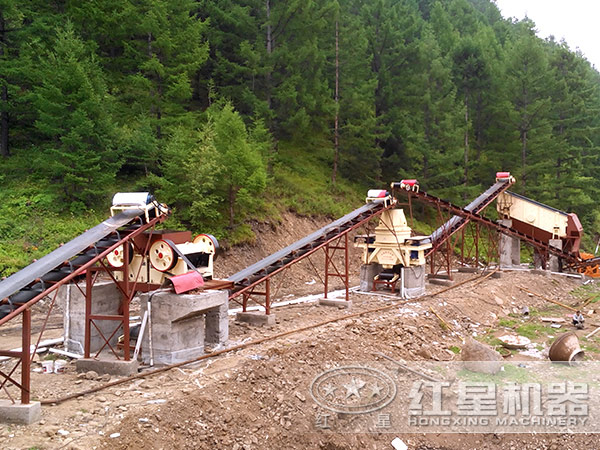 環(huán)保制砂機(jī)生產(chǎn)線