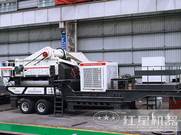 河卵石移動破碎機(jī)