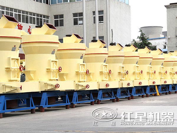 爐渣雷蒙磨粉機(jī)廠區(qū)圖