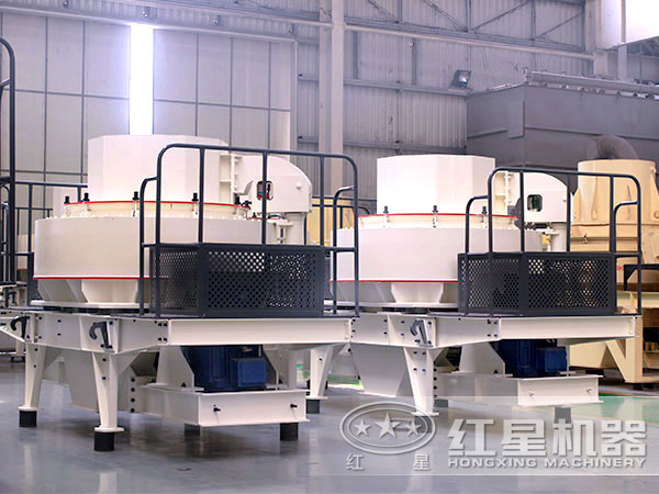 砂石制砂機(jī)側(cè)面實(shí)拍