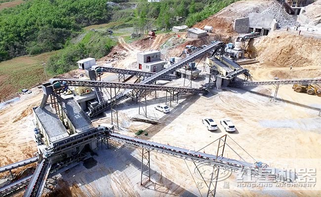 石料生產(chǎn)現(xiàn)場