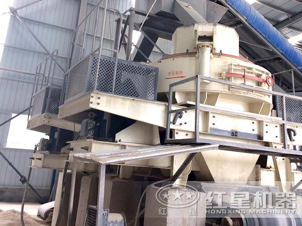 制砂機現(xiàn)場圖