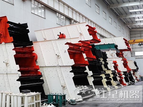 篩分設(shè)備——圓振動(dòng)篩生產(chǎn)車(chē)間