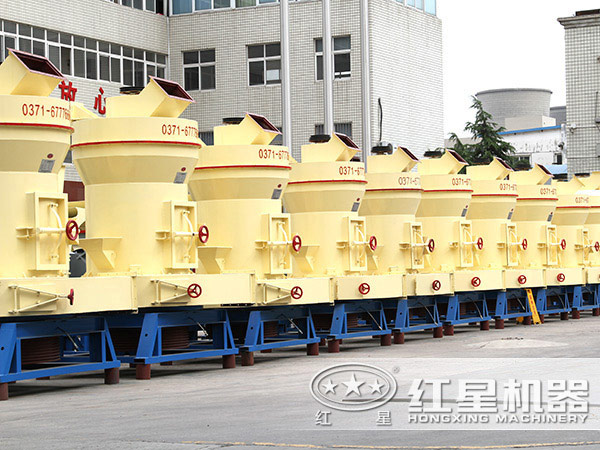 滑石粉加工設備廠區(qū)實拍