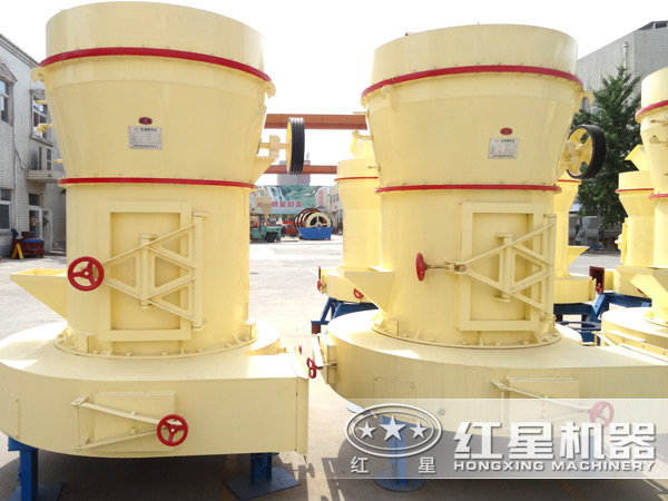 伊利石磨粉機廠區(qū)圖