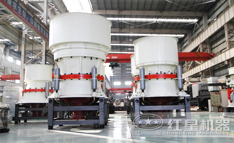 單缸圓錐破碎機(jī)車間高清展示