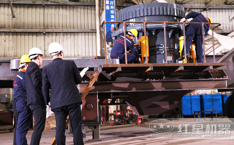 移動式破碎機(jī)站車間