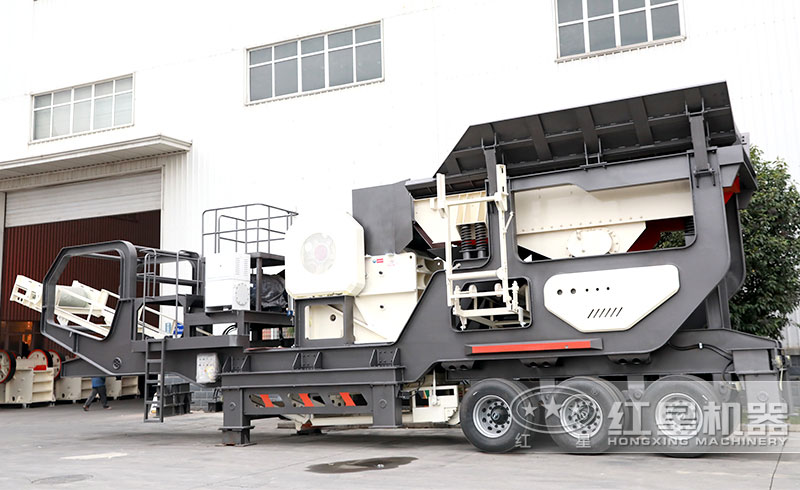 移動(dòng)碎石機(jī)廠區(qū)圖