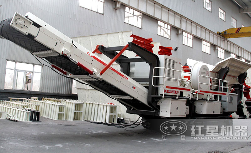 履帶式移動磕石機(jī)