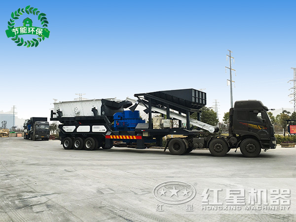 移動(dòng)制砂機(jī)發(fā)貨